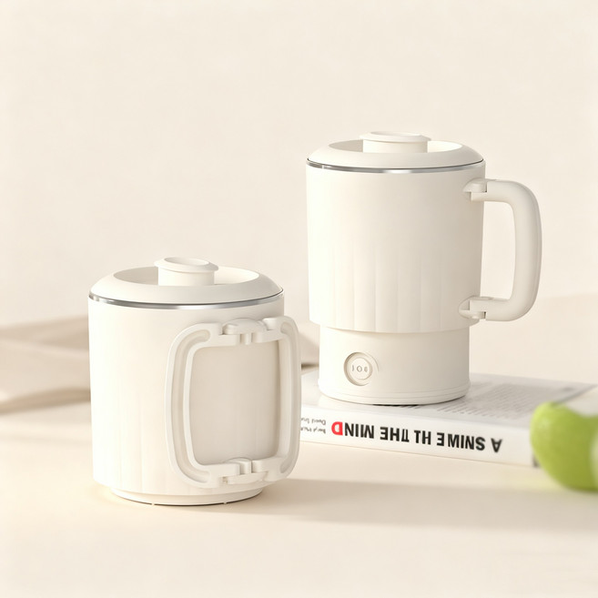 DS 접이식 다용도 304 스텐 전기포트 대출력 2단계 조절 보온 주전자, SAVTBEM