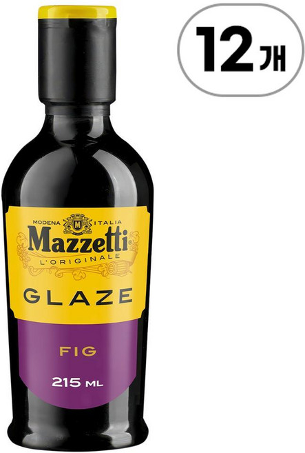 마제티 쉐프 리덕션 피그 고메 글레이즈 Mazzetti Chef's Reduction Fig Gourmet Glaze 215ml, 12개