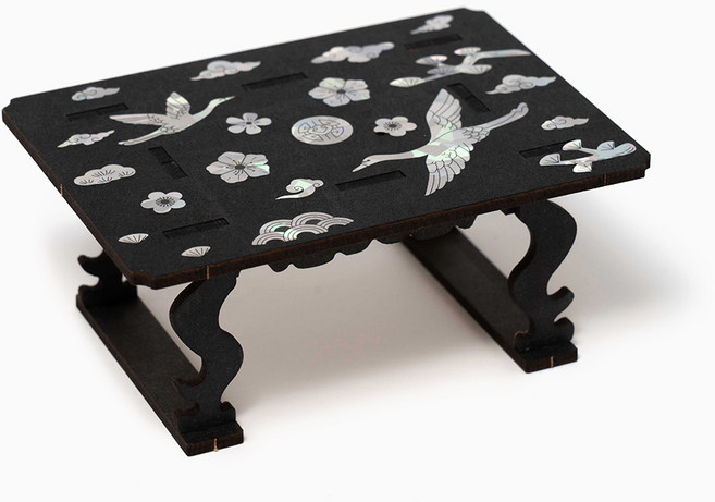 민화샵 전통 자개 소반 만들기, 1개, 책상반 S250162B