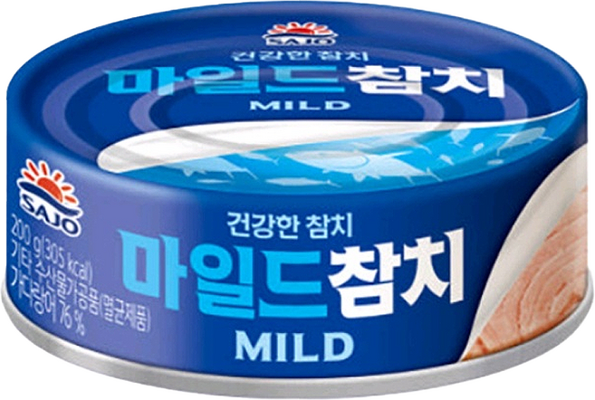 로하이 사조참치 마일드 통조림, 200g, 24개