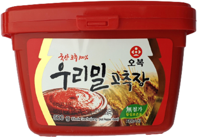 오복 우리밀 고추장, 500g, 1개