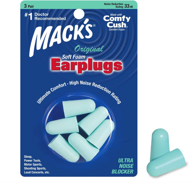 맥스 오리지널 귀마개 macks 기압감소 귀안아픈 이어플러그 3쌍, 오리지널 3쌍