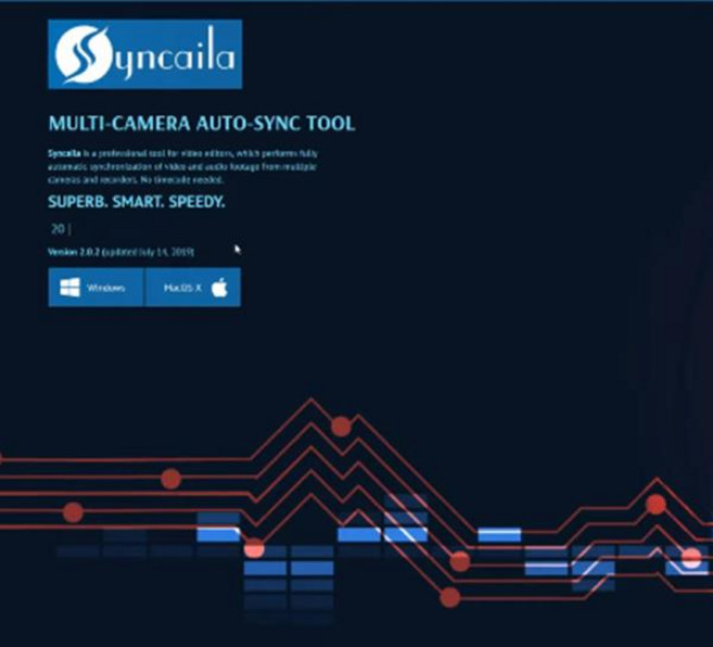 Syncaila 멀티 카메라 자동 동기화 도구 오디오 편집 온라인 활성화 전문 포스트 프로덕션 소프트웨어 2.7., 03 M2