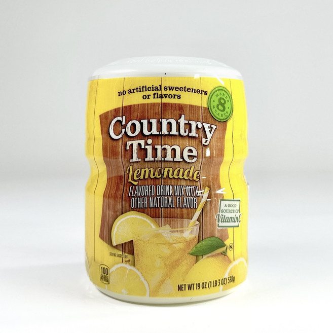 컨츄리타임 아이스티 레몬 에이드 분말 가루 538g, 6개, 1개입