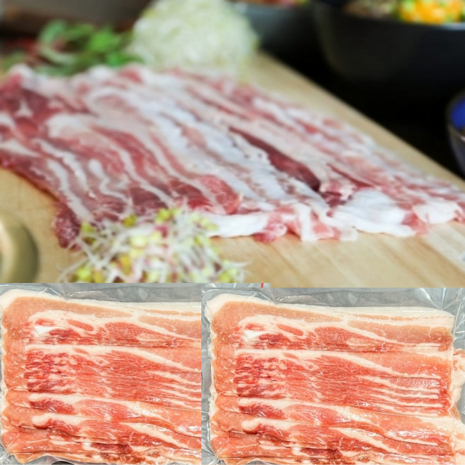 세이브마스터 핸들바우어 대패 삼겹살 600g 돼지고기, 1세트