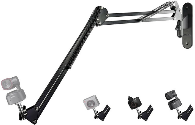 AceTaken Tiny-2-Lite 웹캠 벽걸이 거치대 OBSBOT Tiny 2 Lite/Tiny / Meet SE/Meet/Tail Tail Air Webams와 호환 가능, 1개