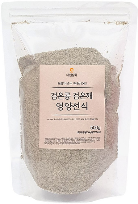 대현상회 검은콩검은깨영양선식, 500g, 3개