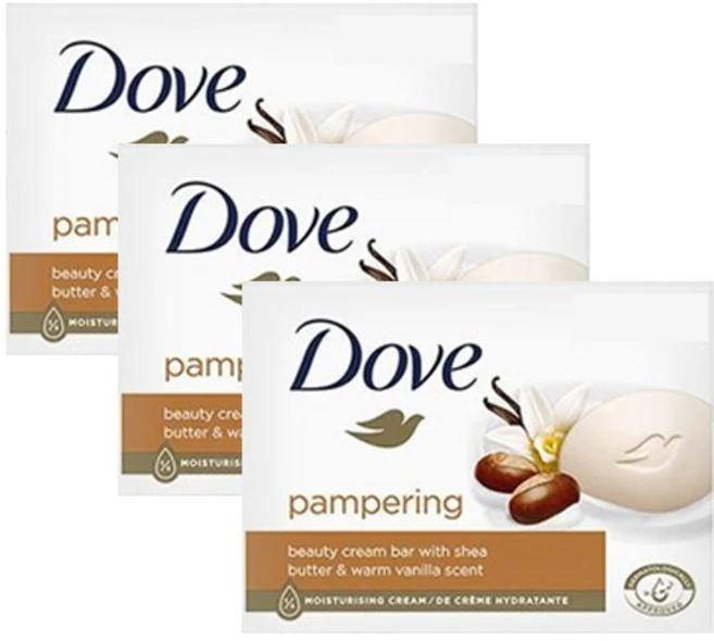 도브 시어버터바 비누, 90g, 3개입 - 쿠팡