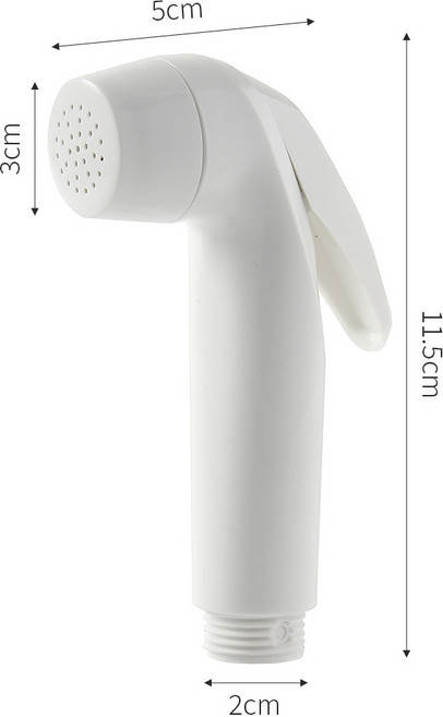 연속분사 변기 청소 욕실 스프레이건 스프링호스 세트, 단품, 1개