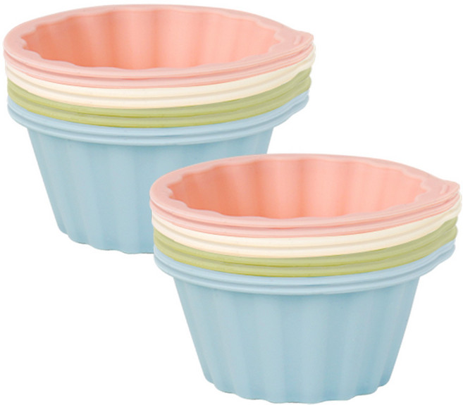 아띠래빗 쏙쏙 실리콘 머핀틀 소 8종 x 2P 세트, 2세트