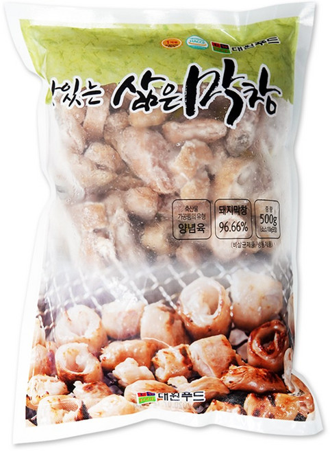 맛있는 삶은막창 500g(돼지막창 내장 곱창 안주 대창), 500g, 1개