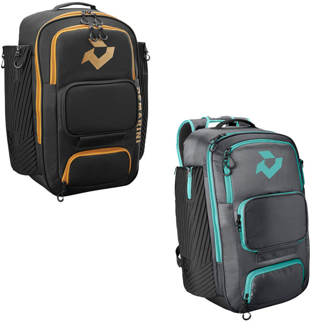 이보쉴드 드마리니 야구 장비 가방 스팩터 V2 백팩 WB574390, 1개, 그레이/민트