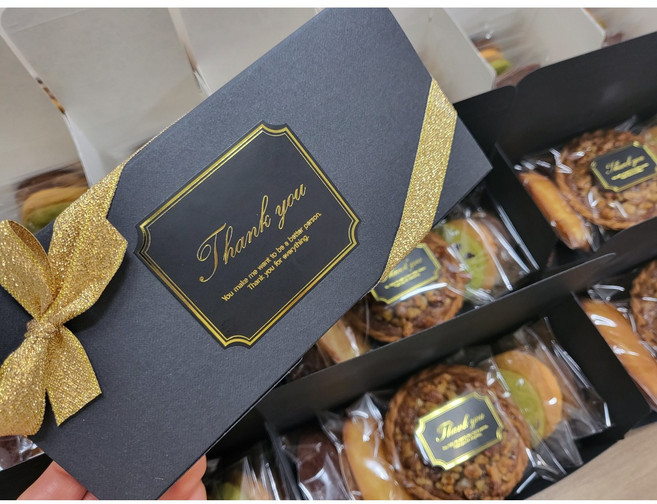 [맛있는하루] 호두타르트쿠키6종 조문 웨딩 감사답례품세트, 1세트, 180g