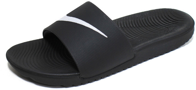 나이키 카와 여성 회사 사무실 발편한 스포츠 슬리퍼 실내화 블랙 819352-001