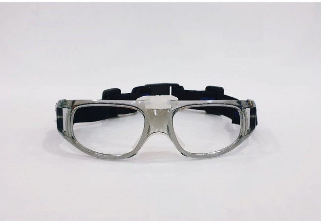 [으뜸50안경판매]스포츠 운동용 고글 축구 안경 농구 테니스 고글 엑티브 어린이용&성인용(키150cm이상) 선택가능(안경렌즈는 미포함) 실용성 스포츠 선글라스 고글안경, 투명, 1개