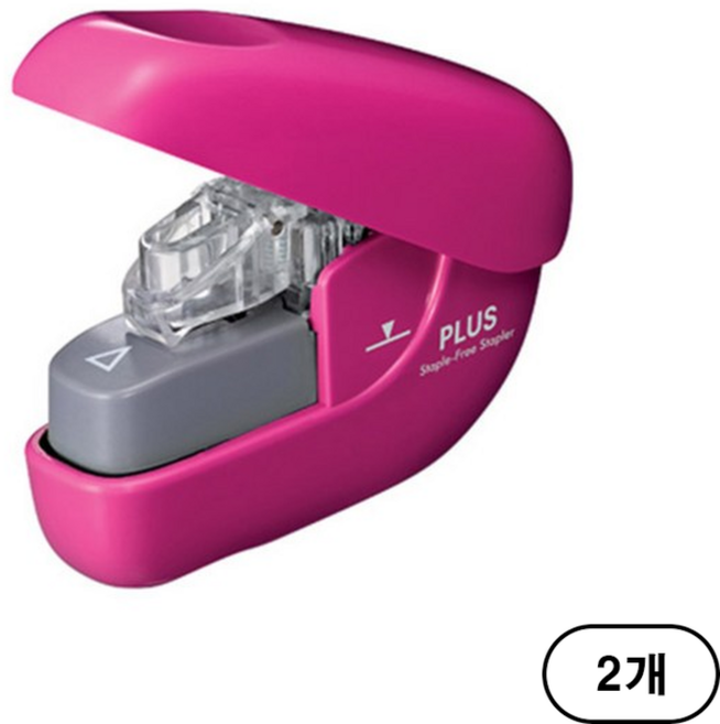 플러스 페이퍼 클린치 SL106NB, 핑크(Pink), 2개