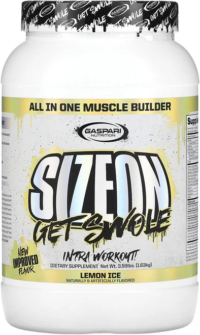 Gaspari Nutrition 사이즈온 유장 가수 물 크레아틴 포뮬러 북극 레몬 아이스 1549 g 3.49 lbs, 1개, 1.549kg, 1개 - 쿠팡