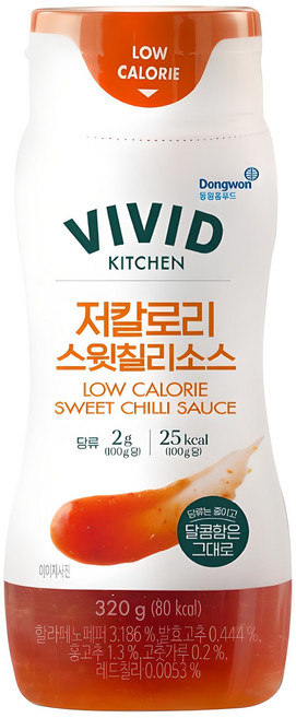 비비드키친 저칼로리 스윗칠리소스, 320g, 1개