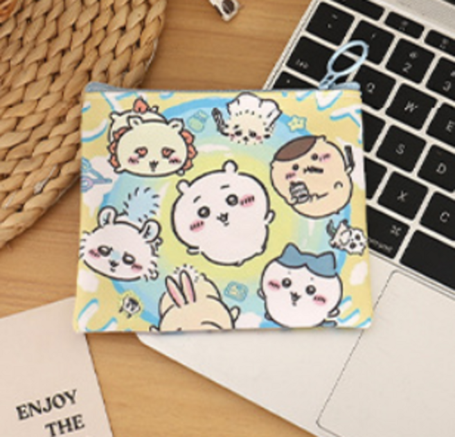 [3종] 먼작귀 치이카와 파우치 동전지갑