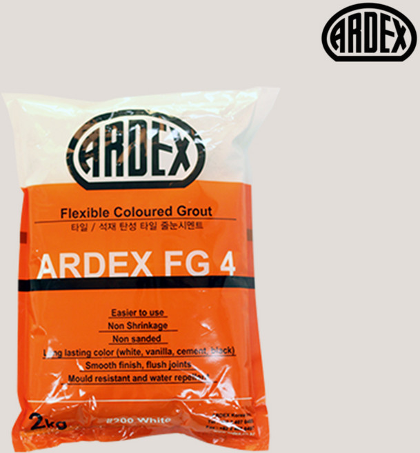 아덱스 FG4 프리미엄 욕실 주방 타일 고탄성 칼라 줄눈 시멘트 고운 가루 메지 파우더 백시멘트 #200 화이트(백색), 1개