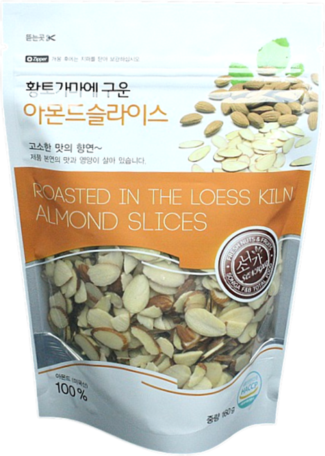 소니가 황토가마에 구운 아몬드슬라이스, 160g, 1개
