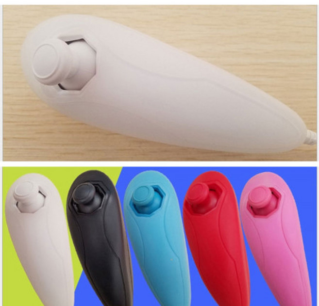 닌텐도 Wii 눈차크 실리콘커버 실리콘케이스, 1개, 핑크