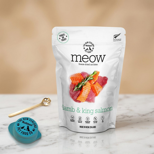 워프 260709 1개 먀오 캣 램 새몬 양고기 연어 280g, 양+연어