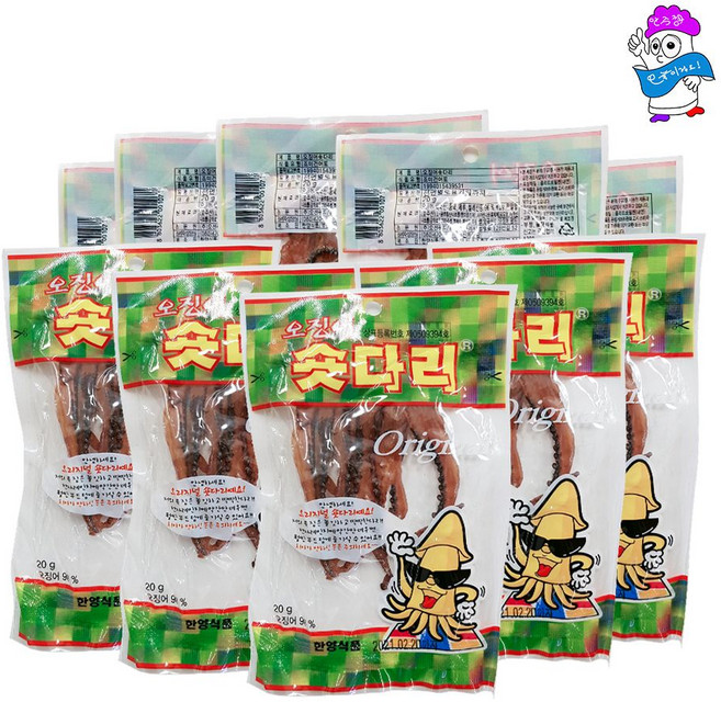 혼술안주 마른안주 혼족 세트 숏다리, 1개