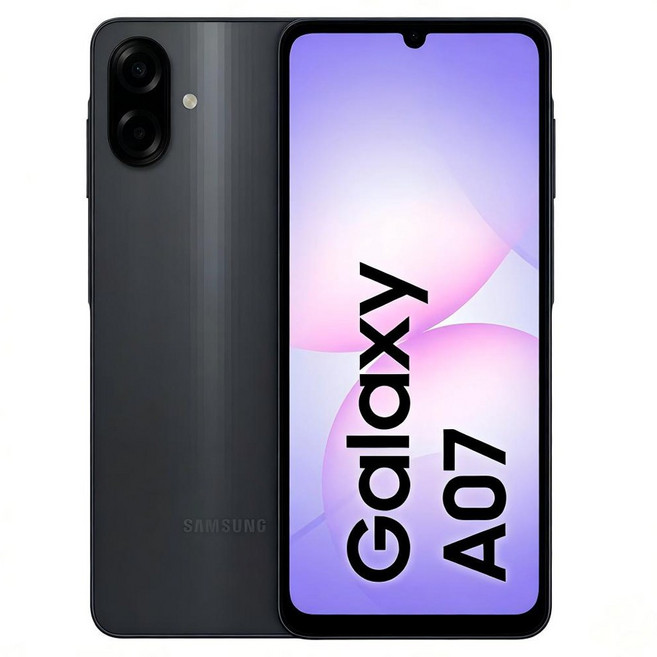 삼성전자 갤럭시 A07 4G 스마트폰 4GB, 블랙, 64GB