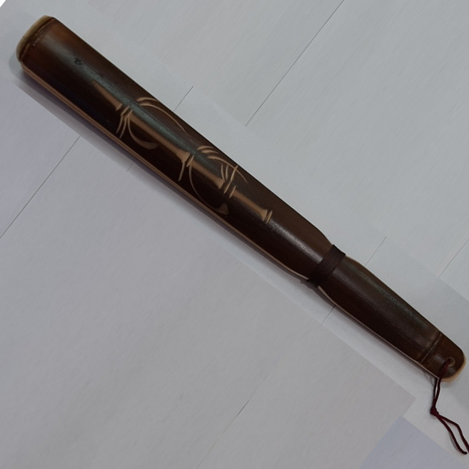 국산 담양 대나무 죽비 고급 안마기 근막이완 혈액순환 사랑의 매 등 어깨 장인, 납작한죽비, 1개