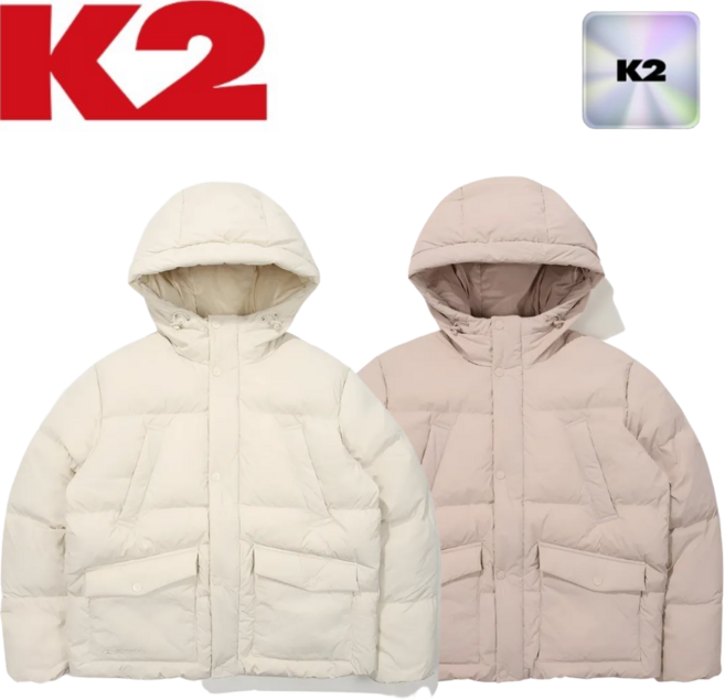 백화점 정품 k2 여성 덕다운 패딩 중헤비 점퍼 후디 겨울 한파 보온 가벼운 따뜻한 등산 트레킹 캠핑 낚시