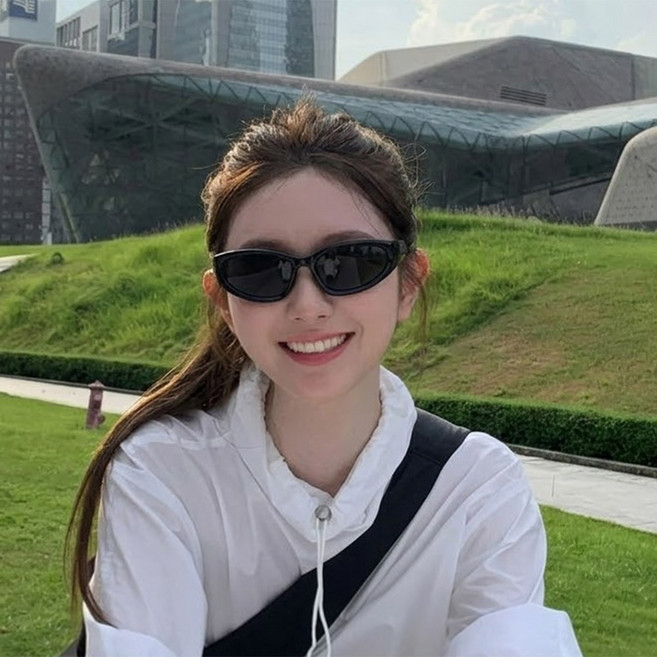 자외선차단 고프코어 러닝 고글 선글라스 y2k 패션 등산 골프 자전거 스포츠