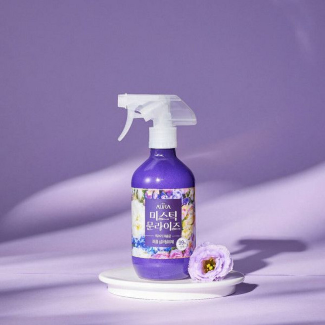 아우라 퍼퓸 섬유탈취제 니치퍼퓸향수향 미스틱문라이즈 490ml x 2개 .