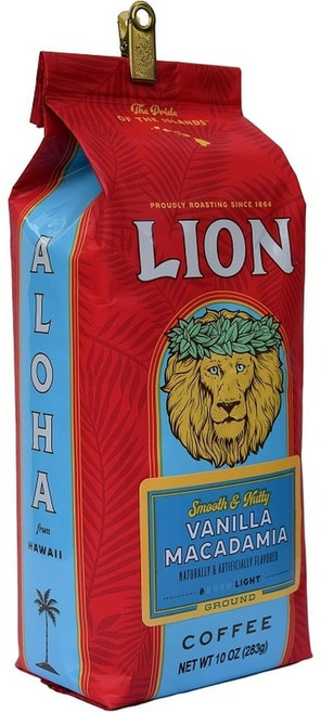 라이온커피 스무스 & 너티 커피 바닐라 마카다미아 라이트 283g, 3개