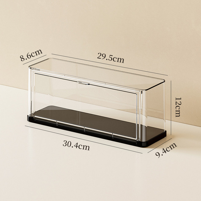 피규어 전시케이스 피규어 아크릴 케이스 피규어 정리함 피규어 보관함 30cm 피규어 아크릴 케이스 소형 미니 피규어 케이스 피규어전시장 피규어장식장 피규어 피규어전시 피규어케이스, 1개
