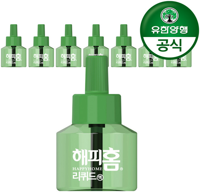 해피홈리퀴드 살충액 리필 45일, 45ml, 8개