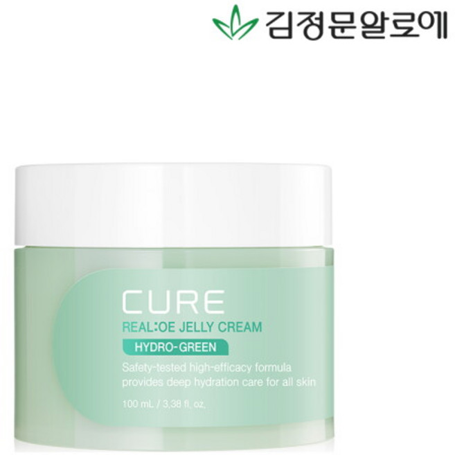 김정문알로에 큐어 리알로에 젤리 크림, 100ml, 1개