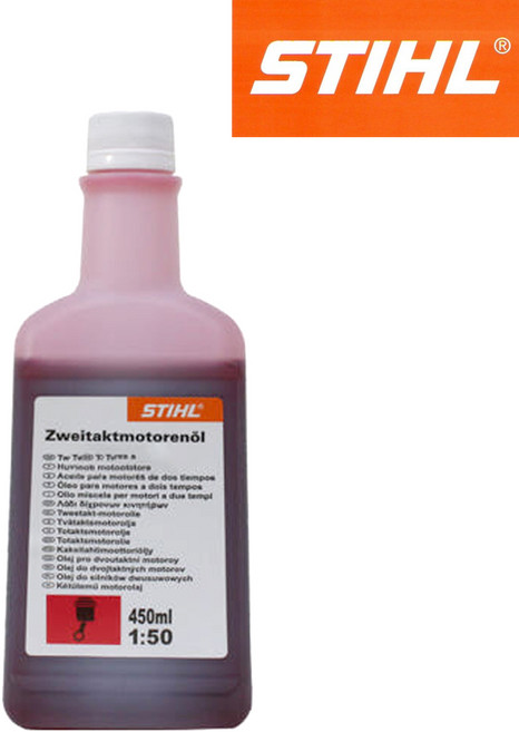 STIHL 스틸 2행정 2싸이클오일 1박스(20개) 스틸오일 450ml 독일생산정품 식물성오일 혼합비율50:1, 1개