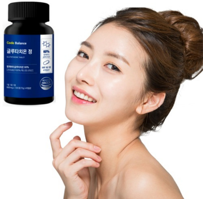 코드밸런스 글루타치온 정 600mg x 120정 4개월분 엥게비타 저분자 피쉬콜라겐 모로오렌지 엘라스틴 화이트토마토, 1개