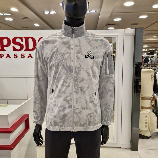 파사디골프 남성 골프 까뮤 프린트 바람막이 점퍼 Q24SWJ604X