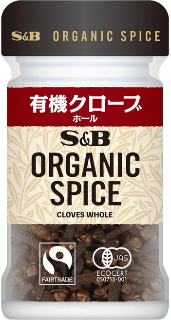 S&B 에스비 식품 ORGANIC SPICE 유기 정향(홀) 13g× 1개