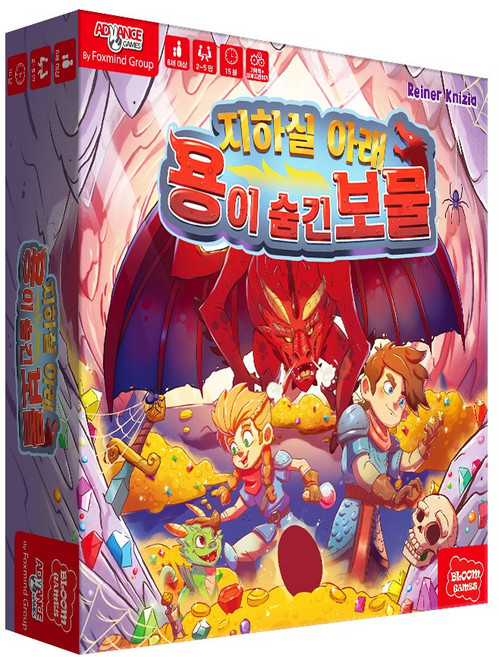 [보드엠] 지하실 아래 용이 숨긴 보물 용숨보 보드게임, 1개
