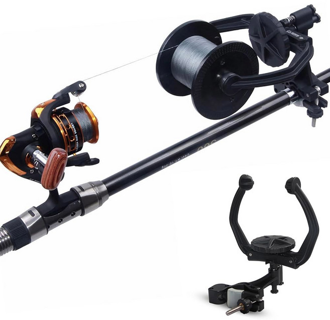 낚싯줄 스풀러 - 휴대용 와인더 스풀링 스테이션 시스템 미끼 캐스터 라인 공작 기계 도구, 낚싯줄 스풀러 - 휴대용 낚시 릴 라인 와인더 스풀링