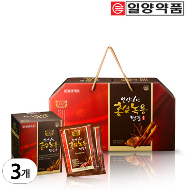 일양약품 6년 홍삼 녹용 명품, 90개