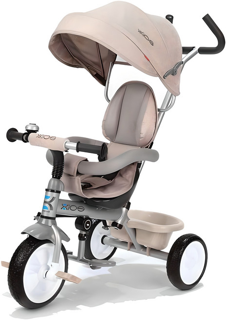 제스터 유아용 지오스 T300 플러스 세발자전거, 멜란지오트밀, 1개