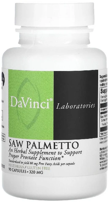 DaVinci Laboratories 쏘 팔메토 320 mg 캡슐, 1개, 90정 - 쿠팡