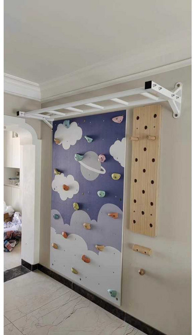 구름사다리 놀이터 설치 기구 가드닝 키즈카페 철봉 발달 감각 가정용 카페, 1개