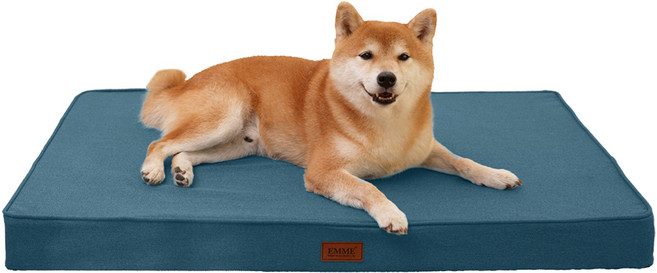 EMME 접촉 냉감 펫매트 Q-max 0.4강아지 고양이, 1개, Waterproof Type-Lake Blue