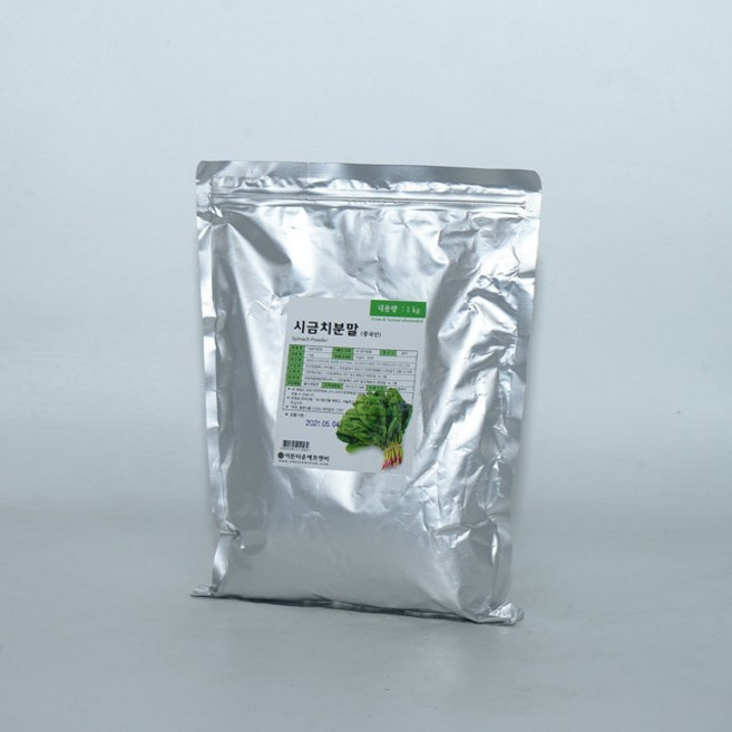 이든타운 시금치 분말 1kg, 1개, 1g