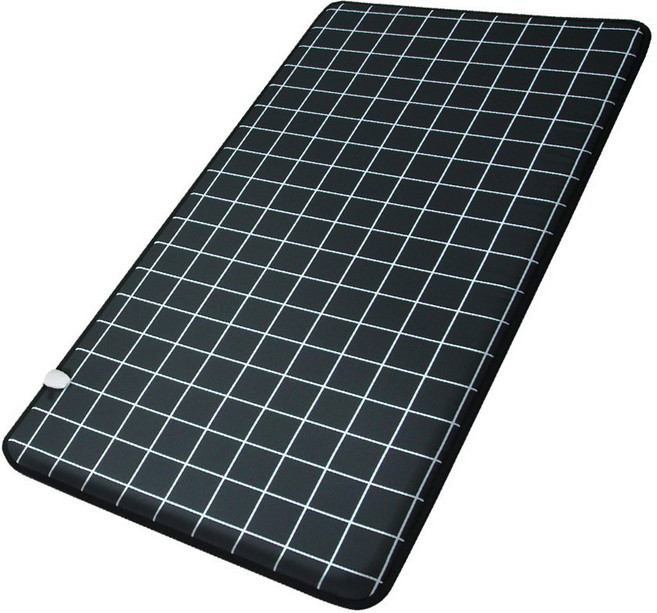 한일의료기 전자파 차단 EMF 전기장판, 블랙, 싱글(100 X 200cm)